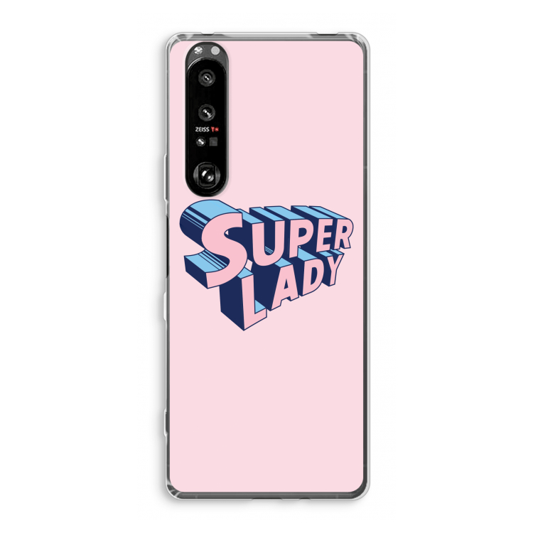 Superlady: Sony Xperia 1 III Transparant Hoesje