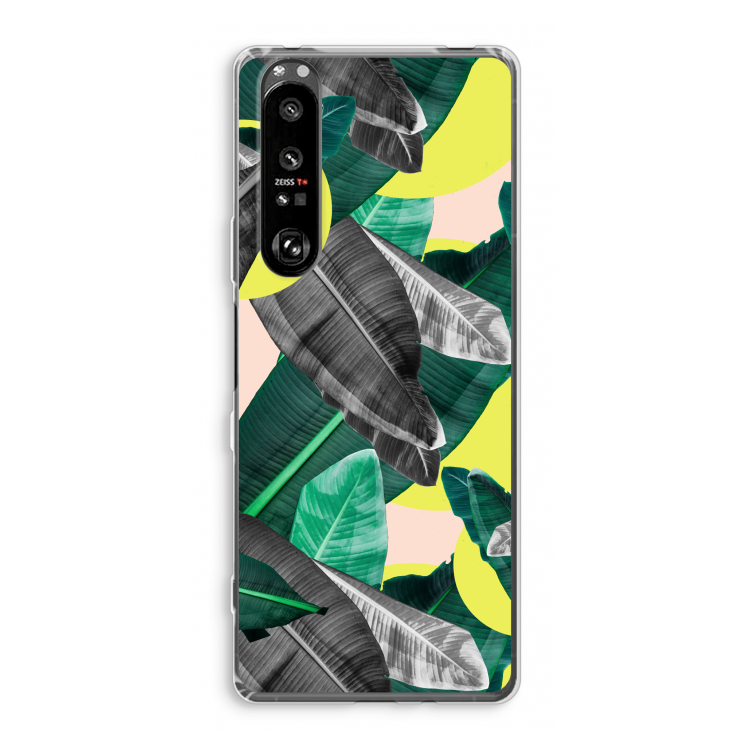 Fantasie jungle: Sony Xperia 1 III Transparant Hoesje