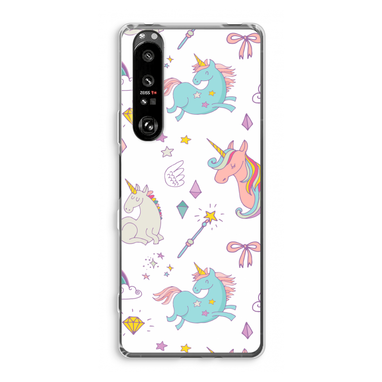 Fantasiewereld: Sony Xperia 1 III Transparant Hoesje