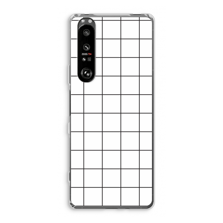 Rooster: Sony Xperia 1 III Transparant Hoesje