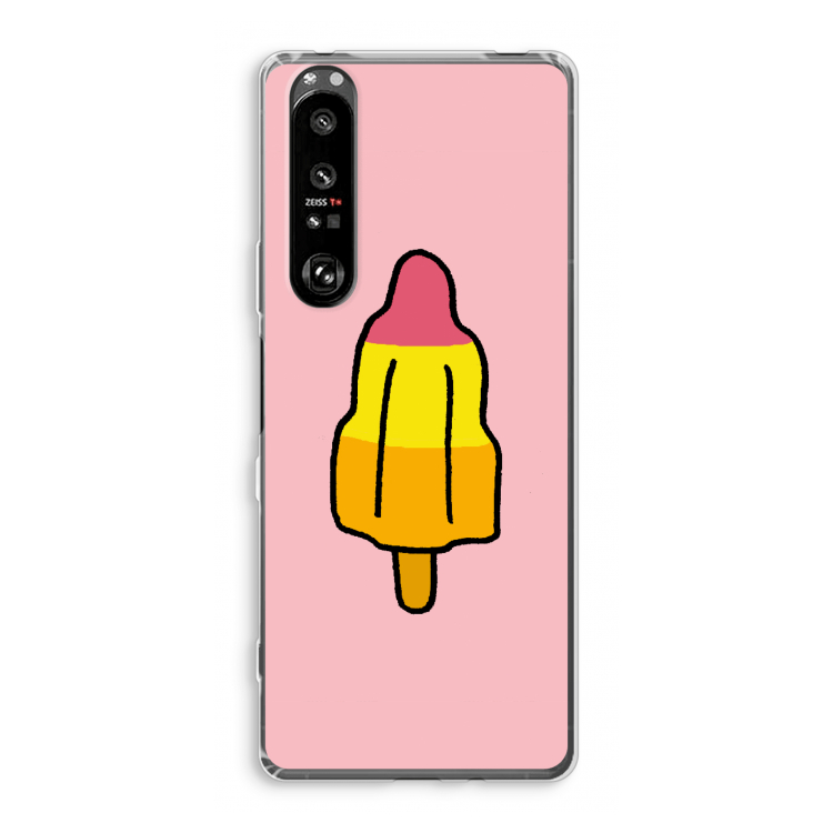 Raketijsje: Sony Xperia 1 III Transparant Hoesje
