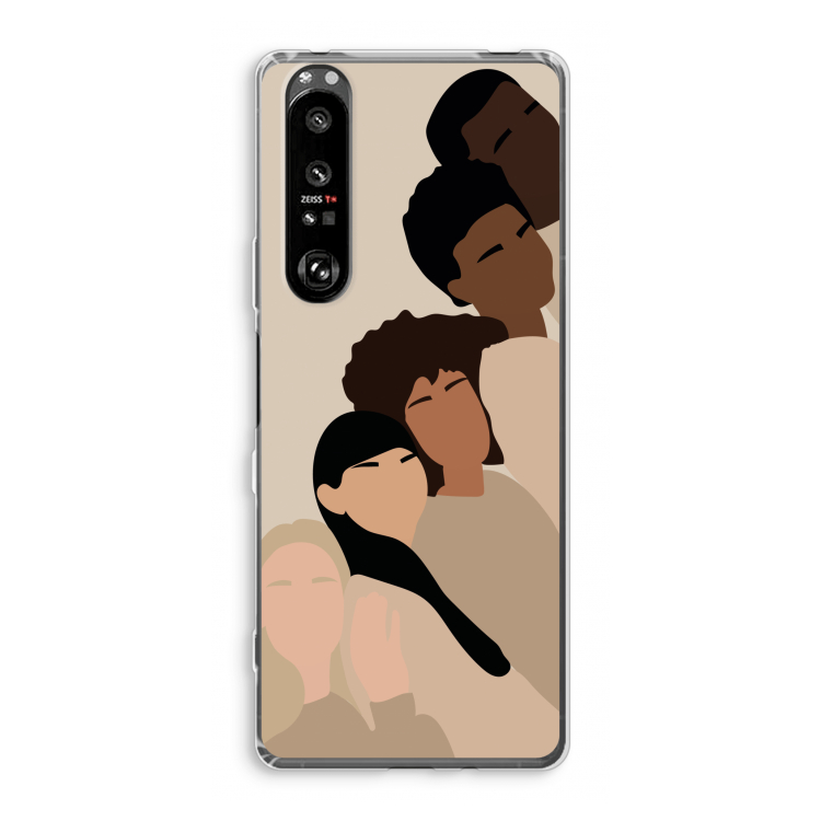 Sweet creatures: Sony Xperia 1 III Transparant Hoesje