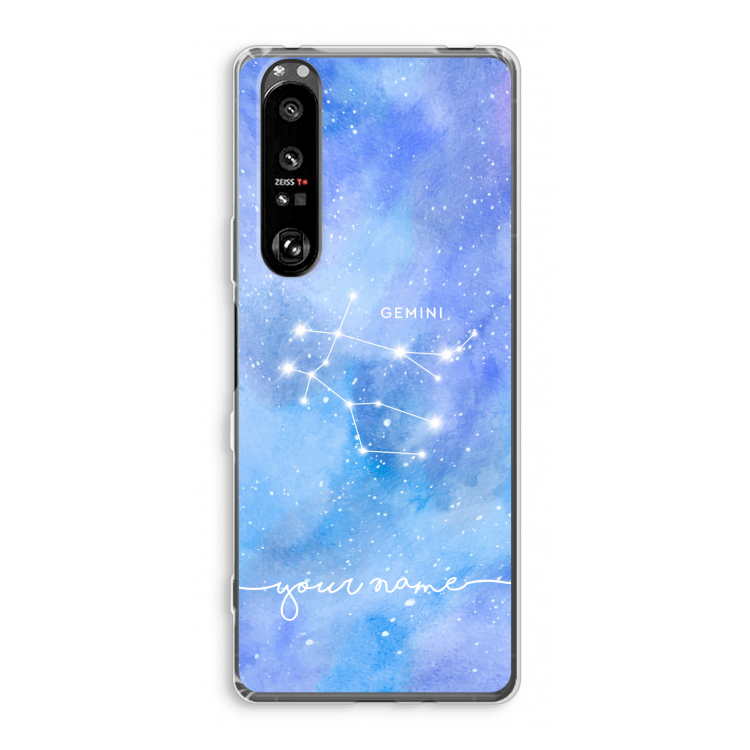 Sterrenbeeld - Licht: Sony Xperia 1 III Transparant Hoesje