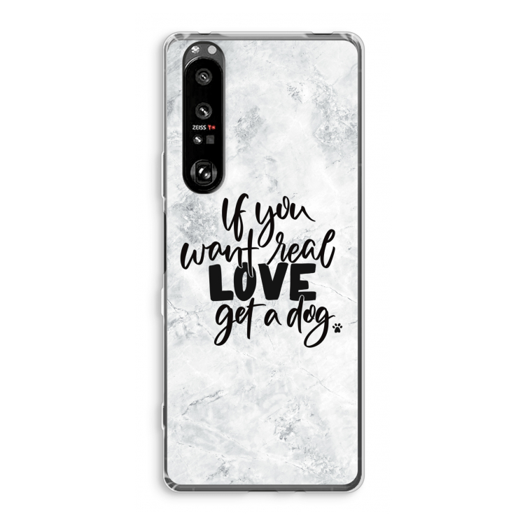 Partner in crime: Sony Xperia 1 III Transparant Hoesje