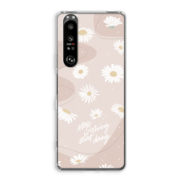 Daydreaming becomes reality: Sony Xperia 1 III Transparant Hoesje