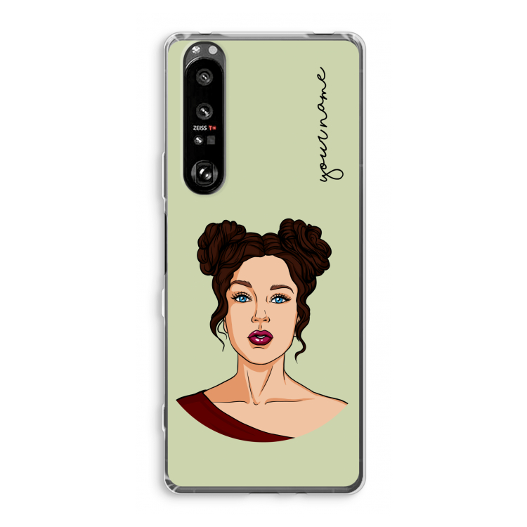 Pop-Art Creator: Sony Xperia 1 III Transparant Hoesje