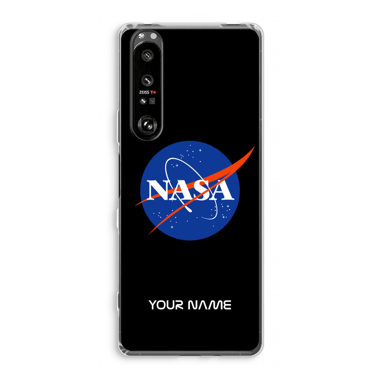 NASA: Sony Xperia 1 III Transparant Hoesje