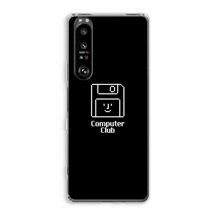Hello: Sony Xperia 1 III Transparant Hoesje