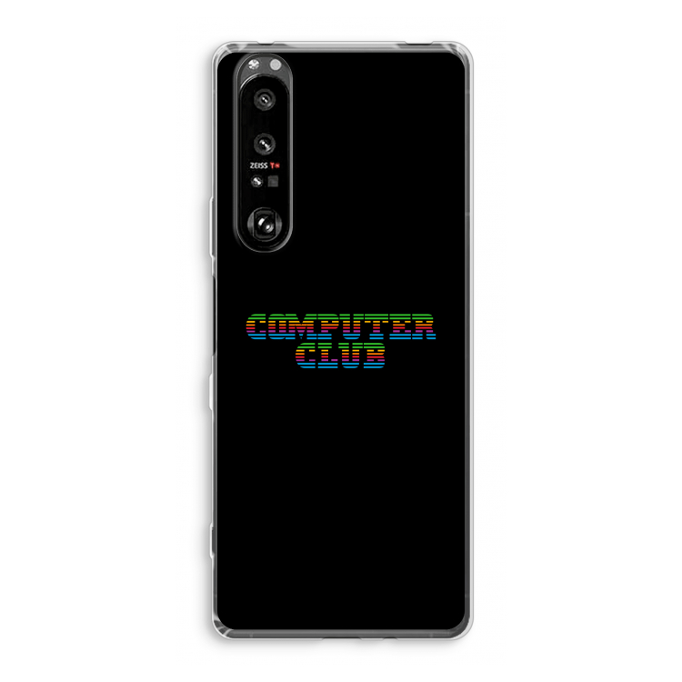 Retro: Sony Xperia 1 III Transparant Hoesje