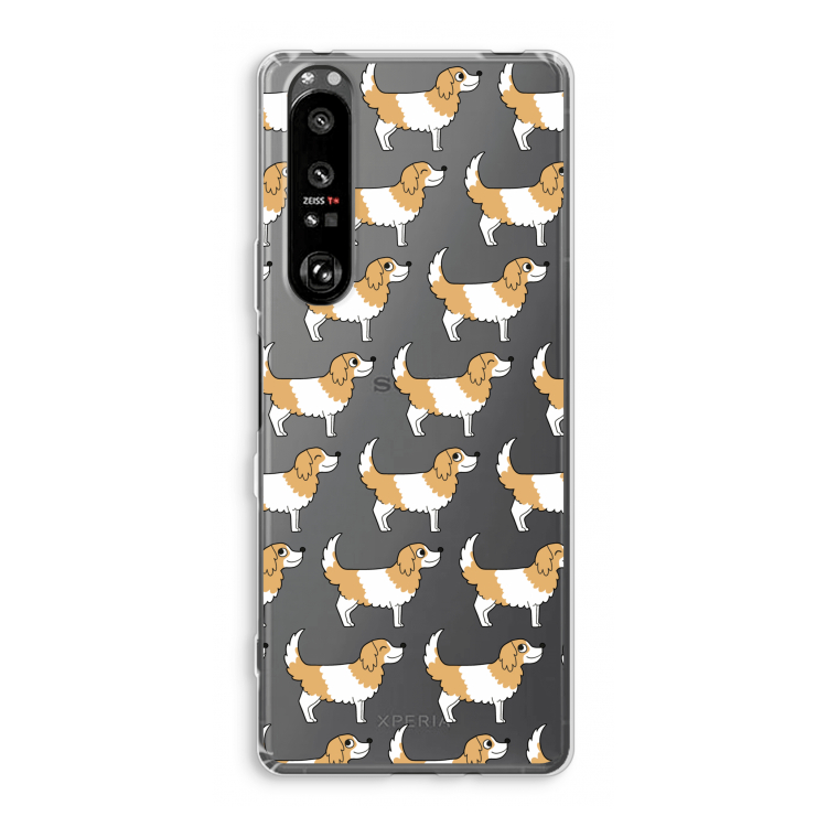 Doggy: Sony Xperia 1 III Transparant Hoesje