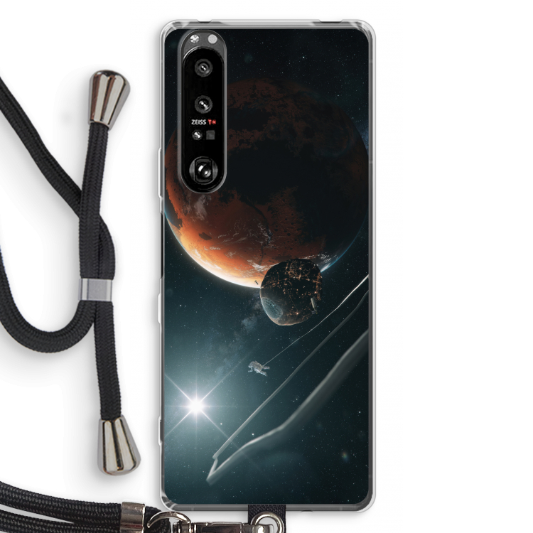 Mars Renaissance: Sony Xperia 1 III Transparant Hoesje met koord