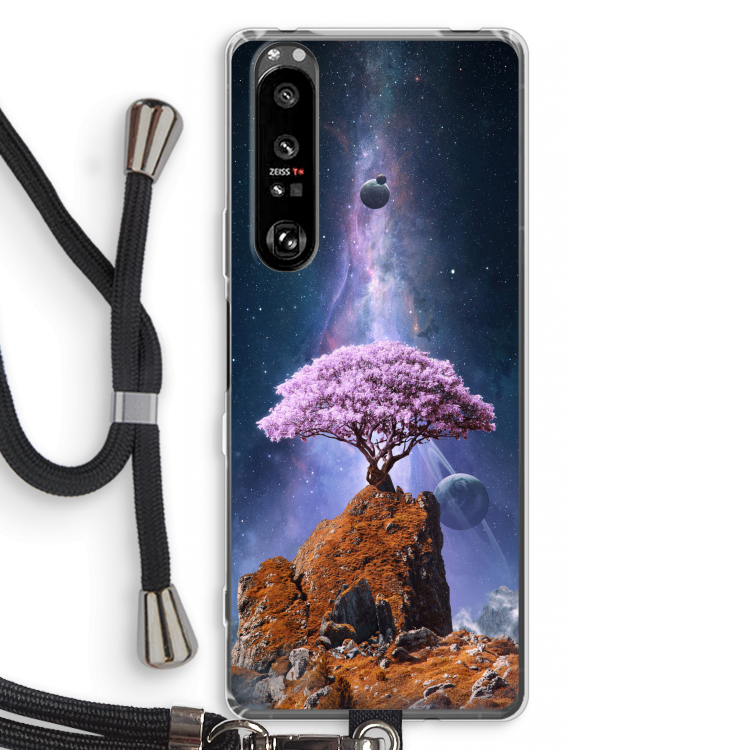 Ambition: Sony Xperia 1 III Transparant Hoesje met koord