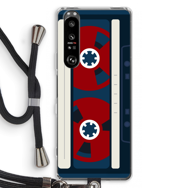 Here's your tape: Sony Xperia 1 III Transparant Hoesje met koord