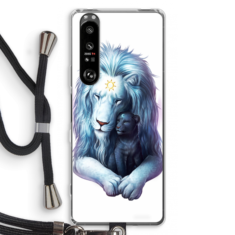 Child Of Light: Sony Xperia 1 III Transparant Hoesje met koord