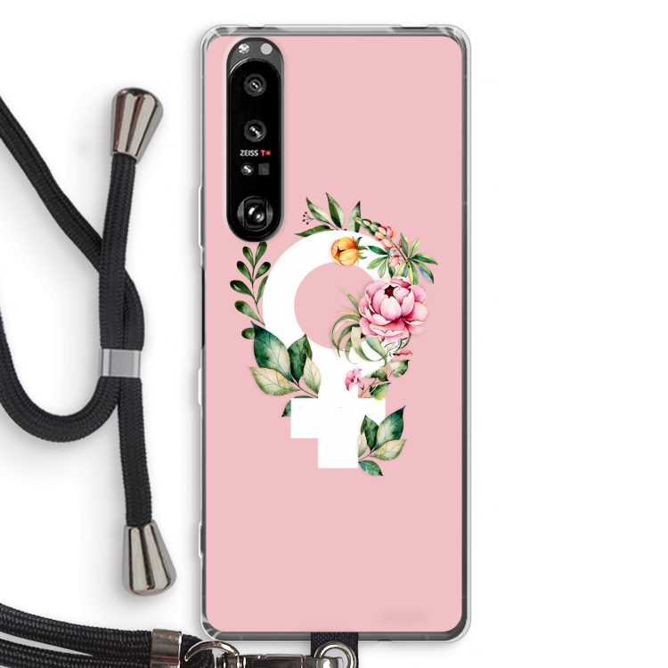 Venus: Sony Xperia 1 III Transparant Hoesje met koord
