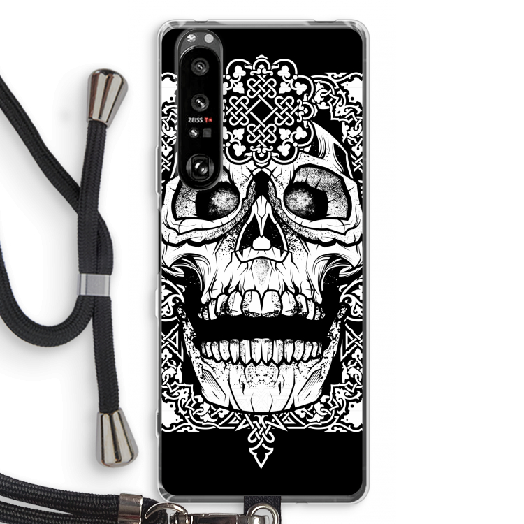 Seek & Destroy: Sony Xperia 1 III Transparant Hoesje met koord