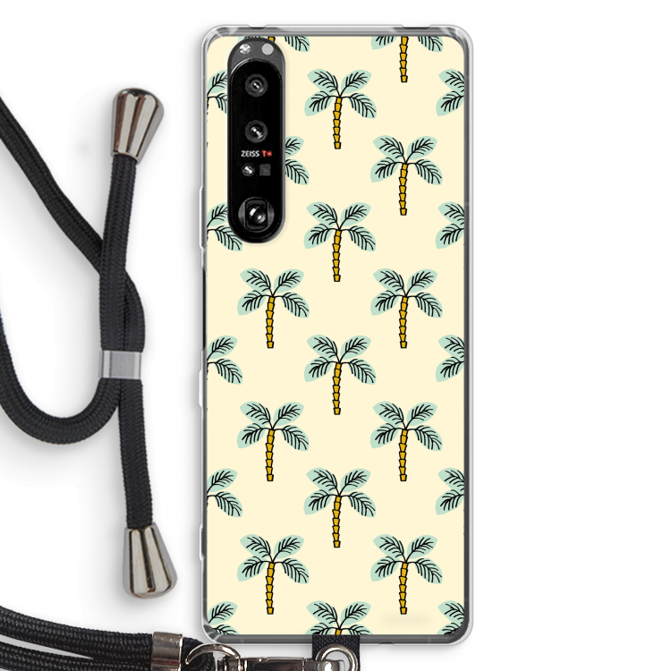 Paradise: Sony Xperia 1 III Transparant Hoesje met koord