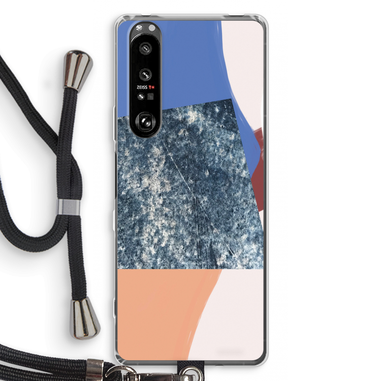 Billy: Sony Xperia 1 III Transparant Hoesje met koord