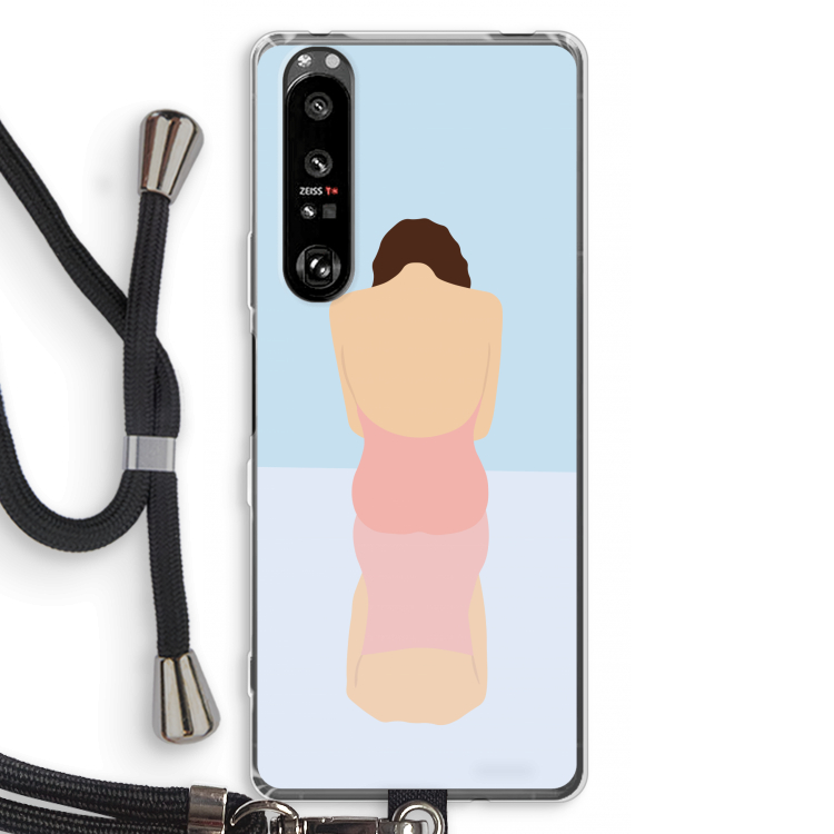 Mirror: Sony Xperia 1 III Transparant Hoesje met koord