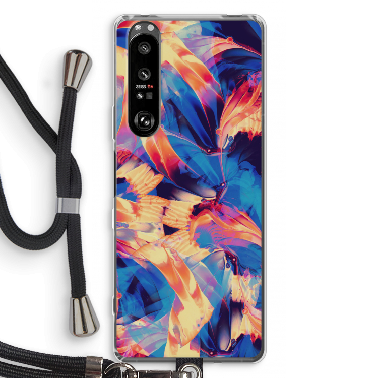 Tuesday Night: Sony Xperia 1 III Transparant Hoesje met koord