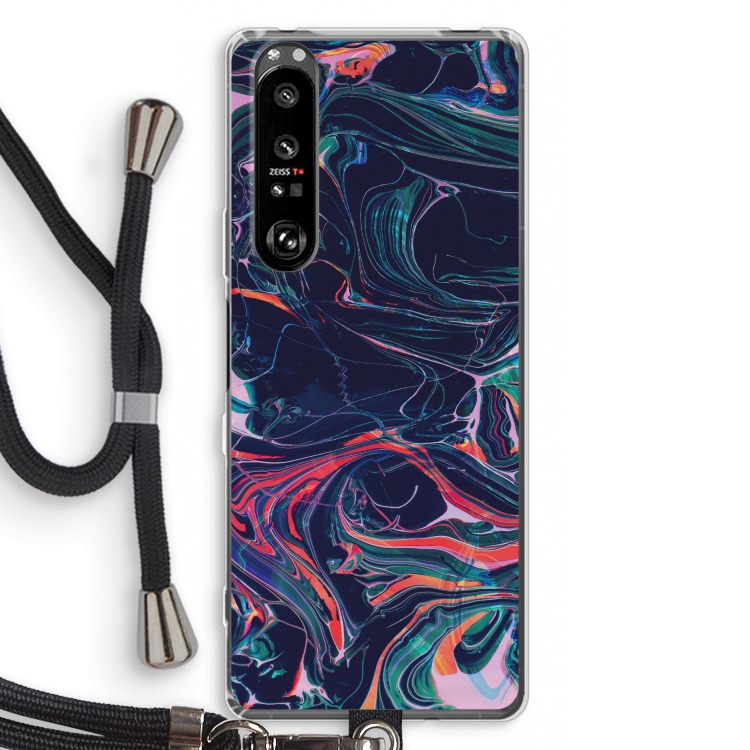 Light Years Beyond: Sony Xperia 1 III Transparant Hoesje met koord