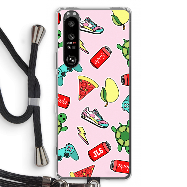 Things Jamie Loves: Sony Xperia 1 III Transparant Hoesje met koord
