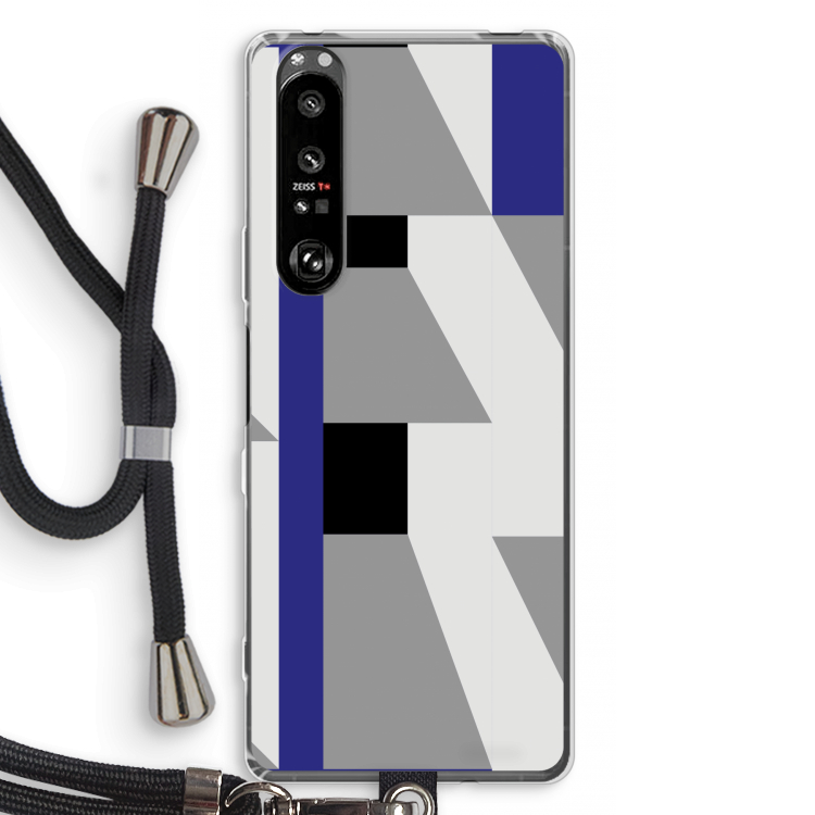 Gestalte 2: Sony Xperia 1 III Transparant Hoesje met koord