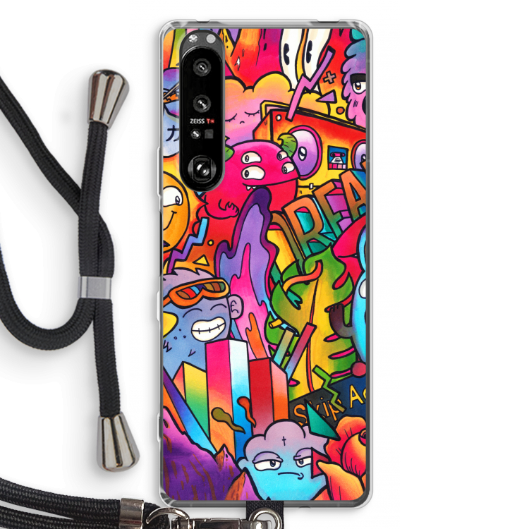 Dreams: Sony Xperia 1 III Transparant Hoesje met koord