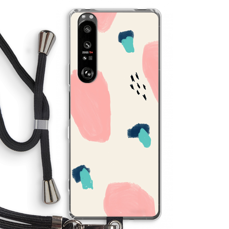 Monday Surprise: Sony Xperia 1 III Transparant Hoesje met koord