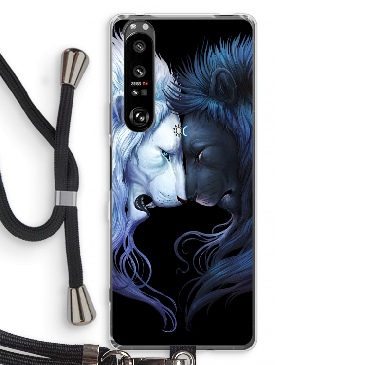Brotherhood: Sony Xperia 1 III Transparant Hoesje met koord