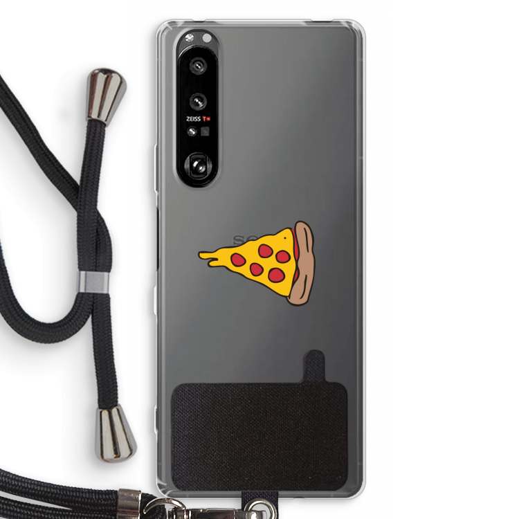 You Complete Me #1: Sony Xperia 1 III Transparant Hoesje met koord