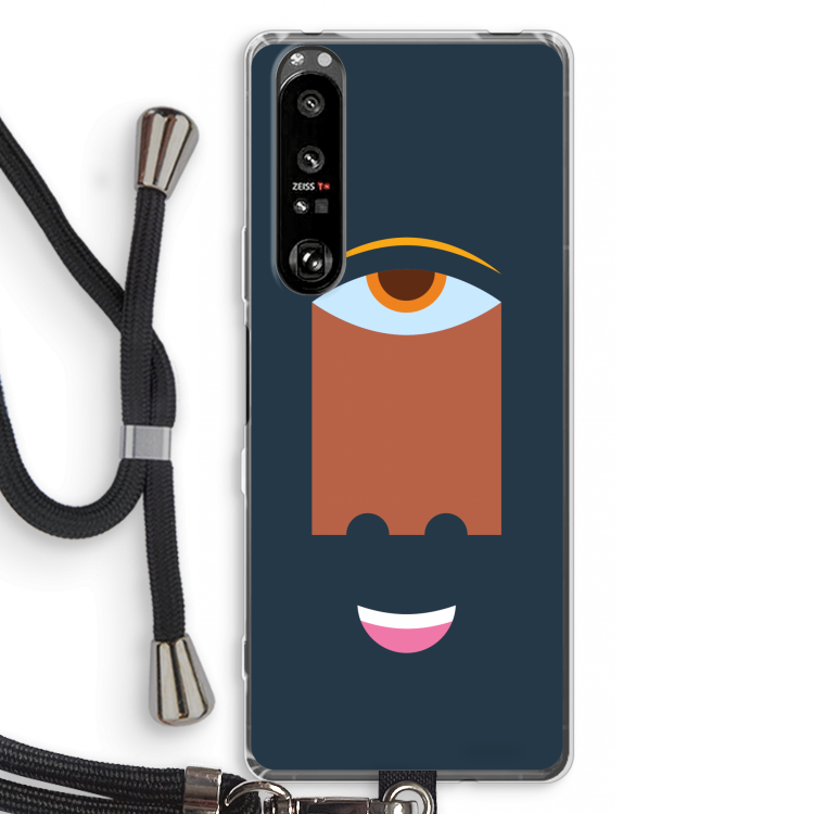 Mono M: Sony Xperia 1 III Transparant Hoesje met koord