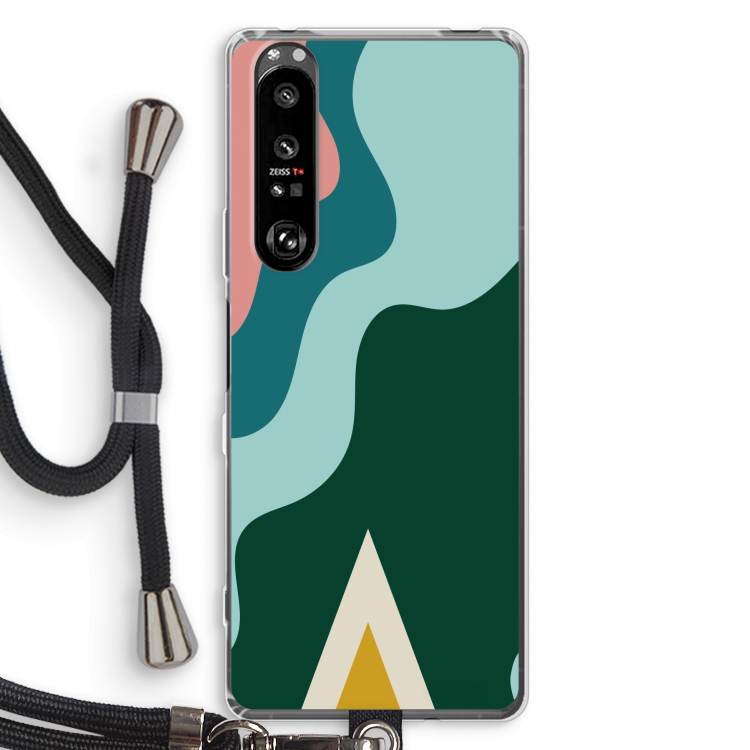 Noor B: Sony Xperia 1 III Transparant Hoesje met koord