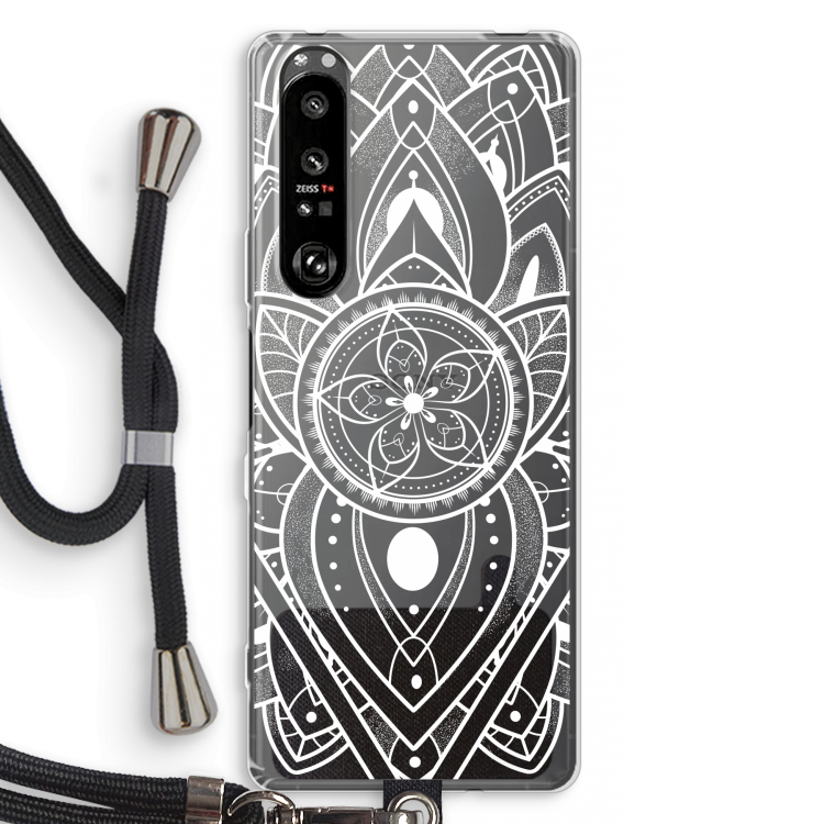 It's Complicated: Sony Xperia 1 III Transparant Hoesje met koord