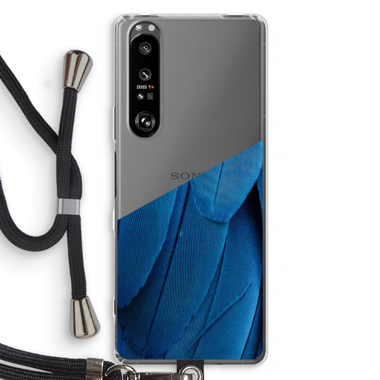 Pauw: Sony Xperia 1 III Transparant Hoesje met koord
