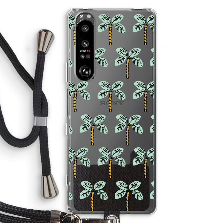 Paradise: Sony Xperia 1 III Transparant Hoesje met koord