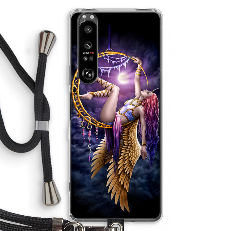 Aerial Angel: Sony Xperia 1 III Transparant Hoesje met koord