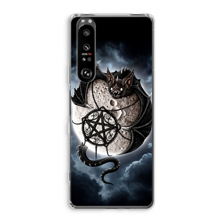 Volle maan: Sony Xperia 1 III Transparant Hoesje