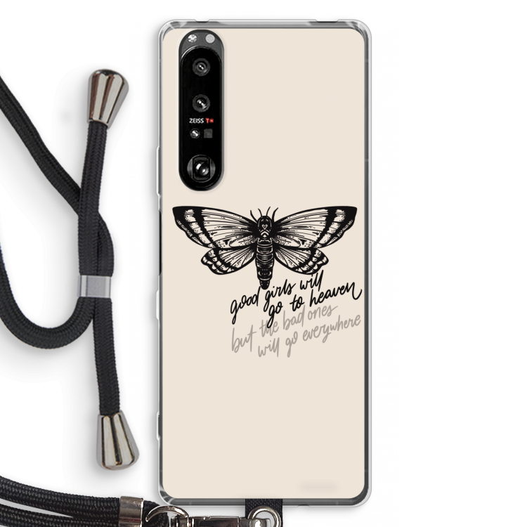 Good or bad: Sony Xperia 1 III Transparant Hoesje met koord