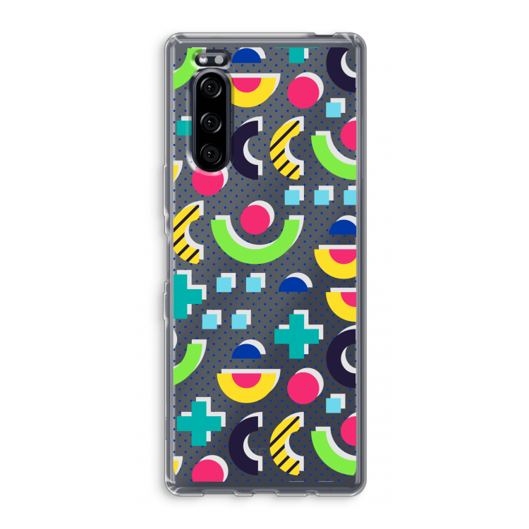 8-bit N°1: Sony Xperia 5 Transparant Hoesje