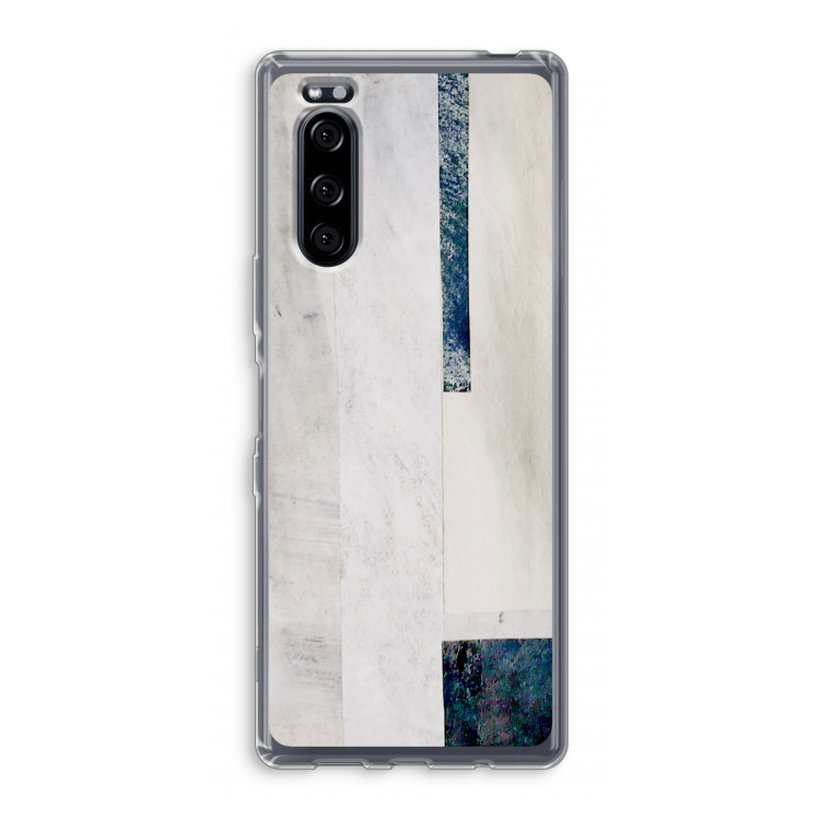 Meet you there: Sony Xperia 5 Transparant Hoesje