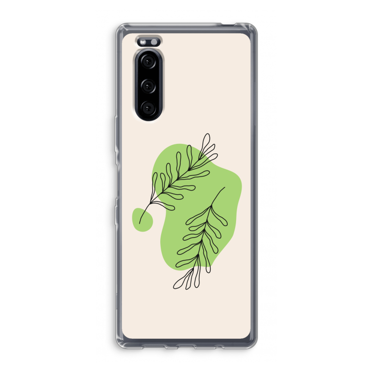 Beleaf in you: Sony Xperia 5 Transparant Hoesje
