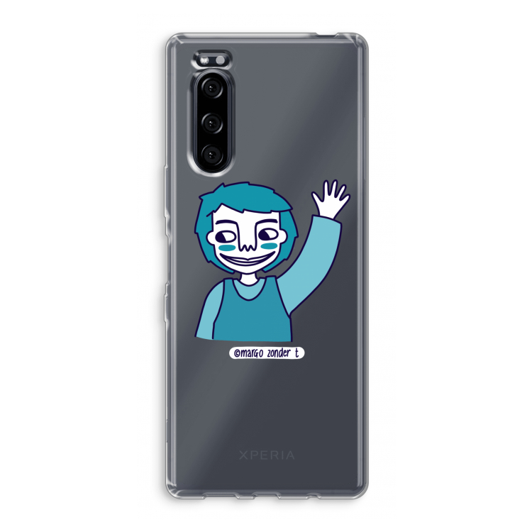 Zwaai: Sony Xperia 5 Transparant Hoesje
