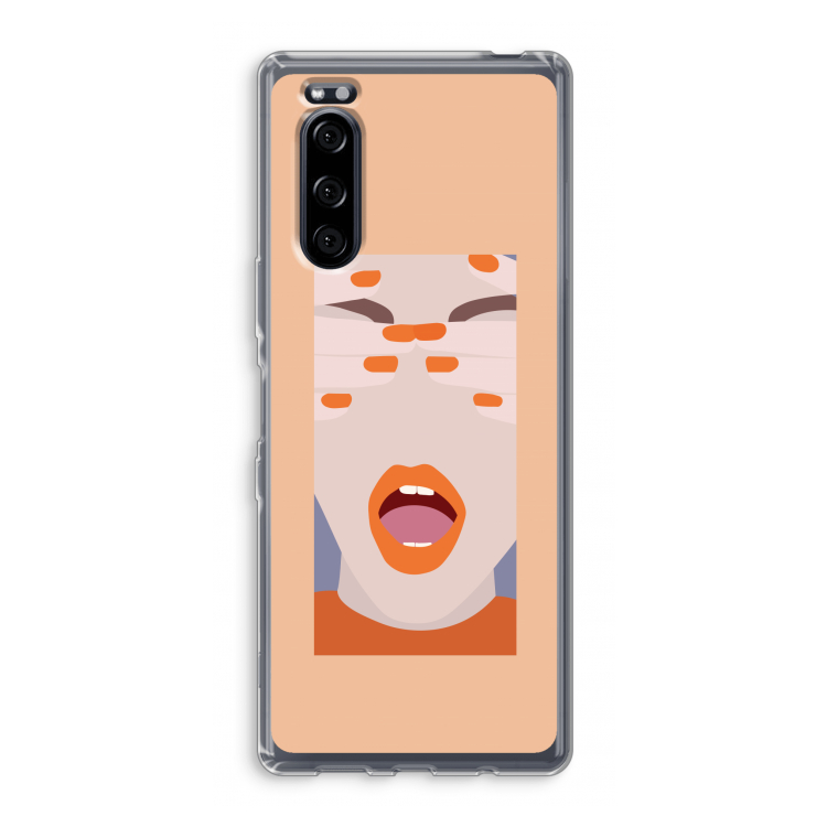 Surprise: Sony Xperia 5 Transparant Hoesje