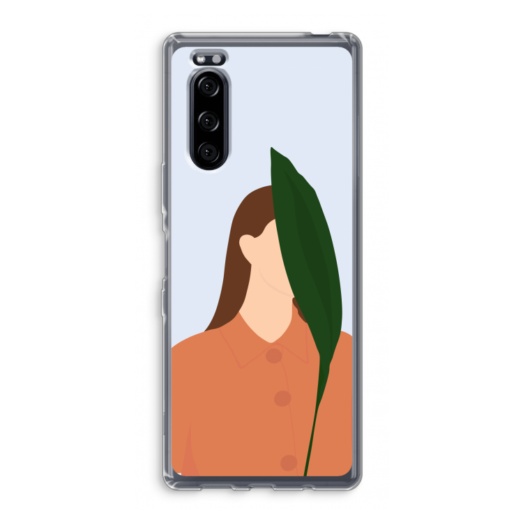 Leaf: Sony Xperia 5 Transparant Hoesje