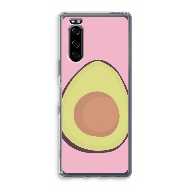 Avocado: Sony Xperia 5 Transparant Hoesje