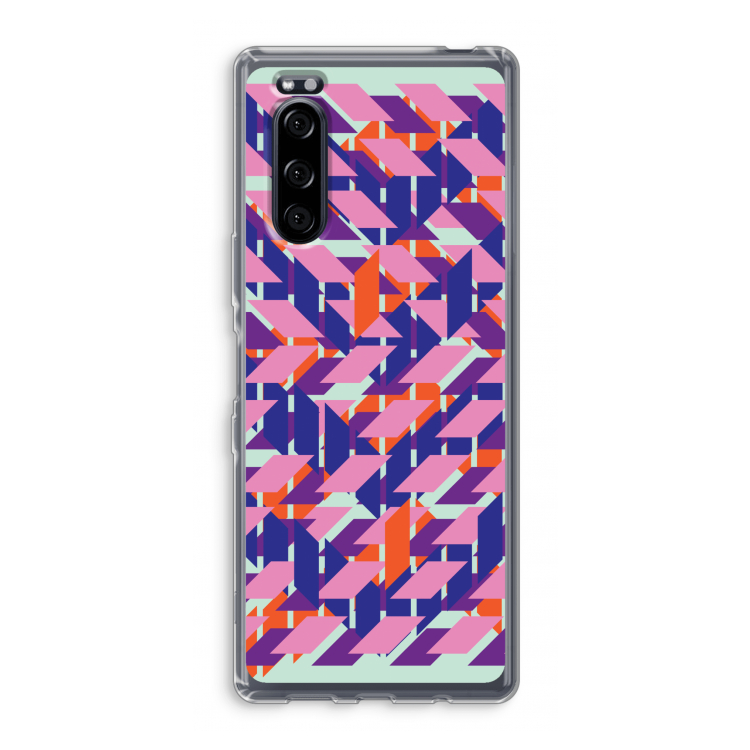 Skew Blush 3: Sony Xperia 5 Transparant Hoesje