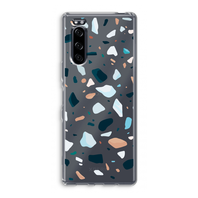 Terrazzo N°13: Sony Xperia 5 Transparant Hoesje