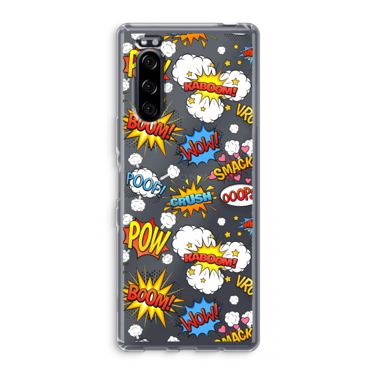 Pow Smack: Sony Xperia 5 Transparant Hoesje