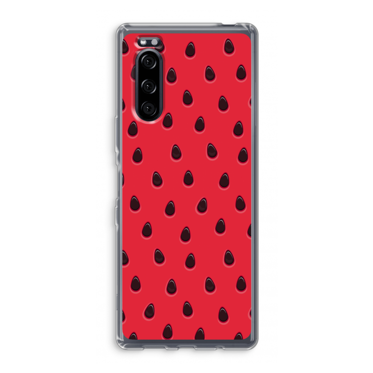 Watermelon: Sony Xperia 5 Transparant Hoesje